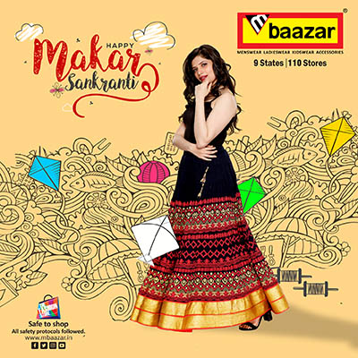 MBaazar - Makar Sankranti - Social Media Post by TechShu
