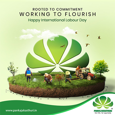 Pankajakasthuri - International Labour Day Post - Social Media Post by TechShu