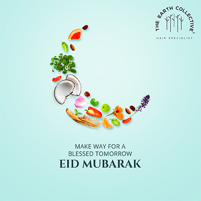 The Eath Collective - Eid Mubarak Post - Social Media Post by TechShu