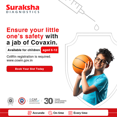 Suraksha Diagnostics - Covaxin Post - Social Media Post by TechShu