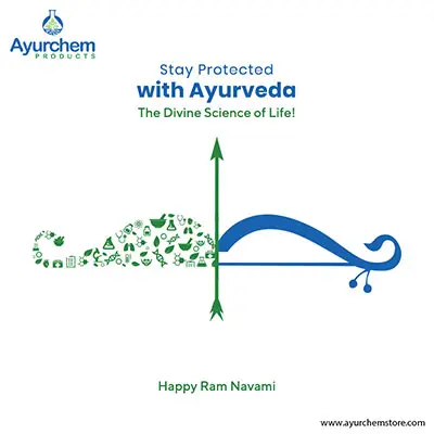 Ayurchem - Ram Navami Post - Social Media Post by TechShu