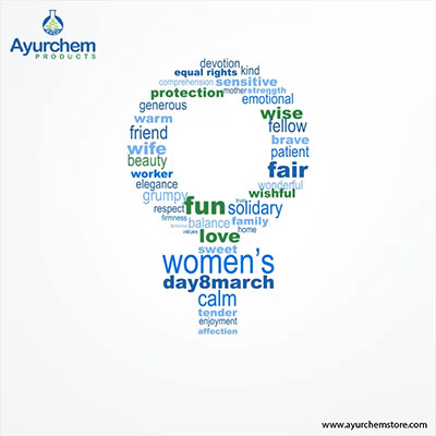 Ayurchem - Women's Day Post - Social Media Post by TechShu