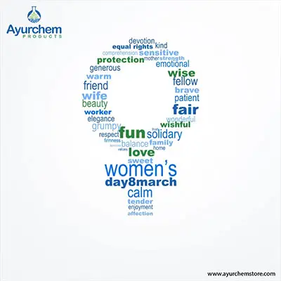 Ayurchem - Women's Day Post - Social Media Post by TechShu