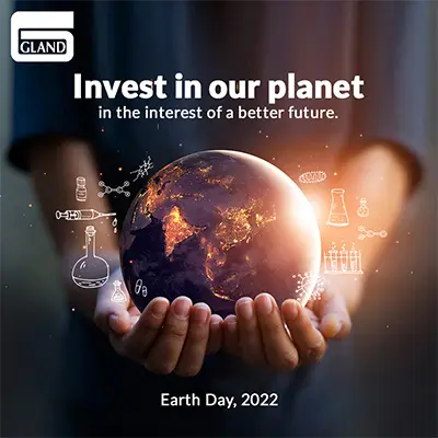 Gland Pharma - Earth Day Post - Social Media Post by TechShu