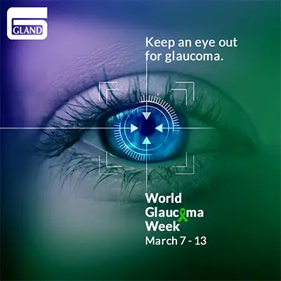 Gland Pharma - Glaucoma Week Post - Social Media Post by TechShu