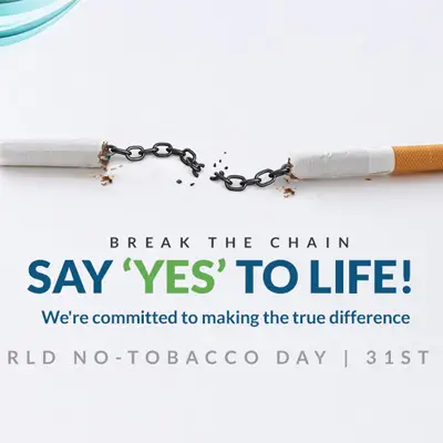 IOLCP - World No Tobacco Day Post - Social Media Post by TechShu