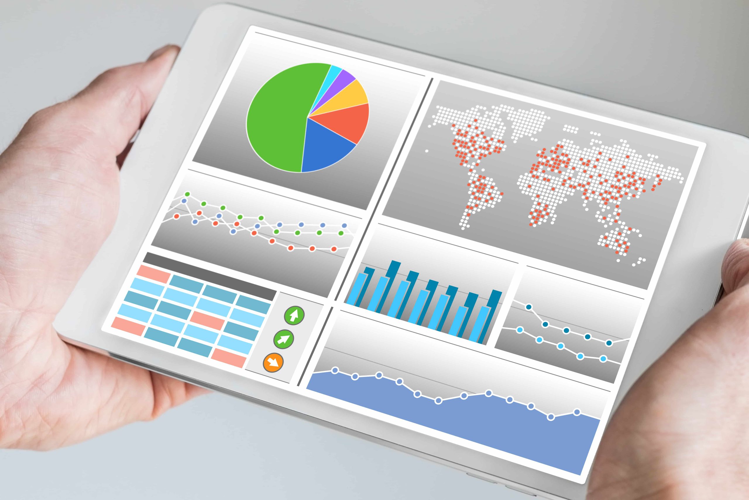 Dashboard with KPIs and Activities - Techshu