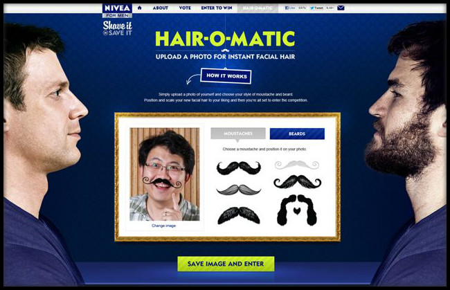 NIVEA Save it or Shave it : International Men's Day Campaign