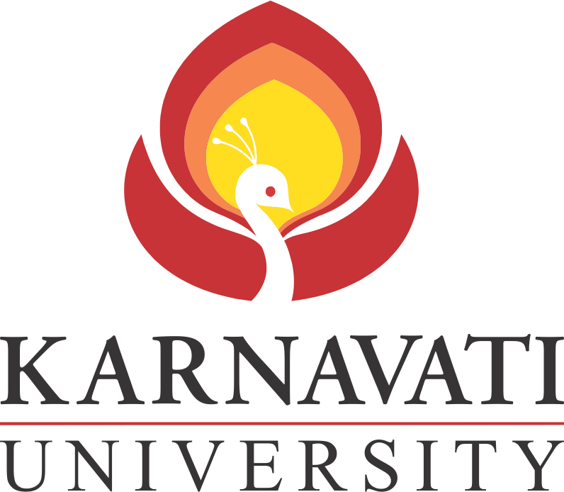 Karnavati University Logo | Techshu