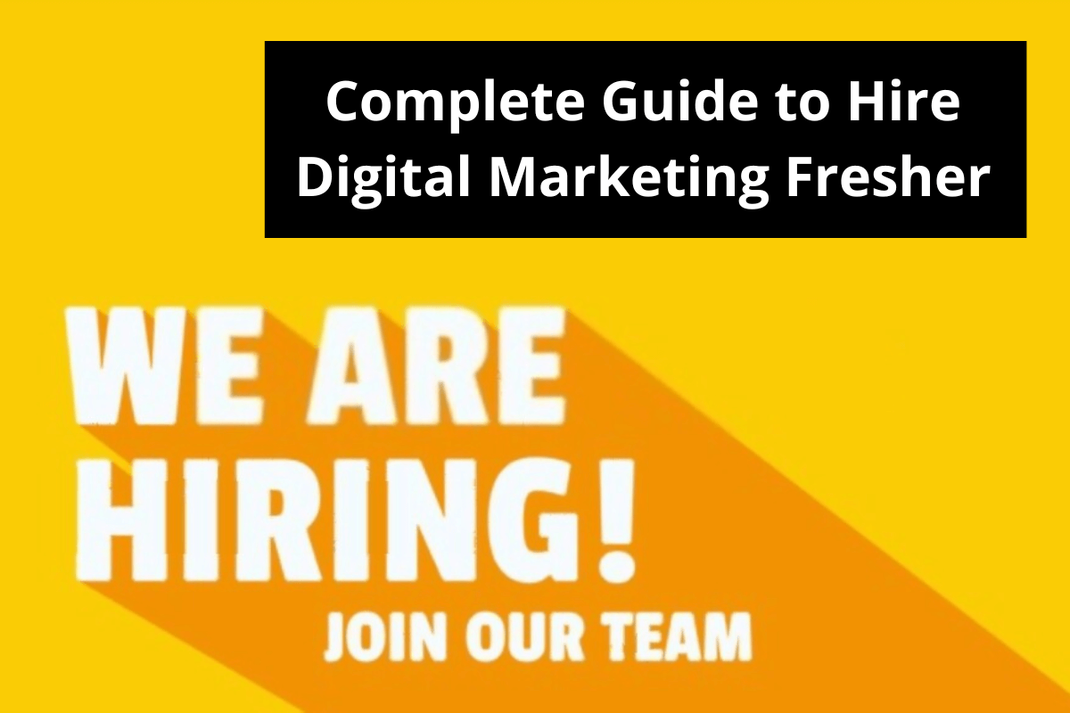 Complete Guide to Hire Digital Marketing Fresher
