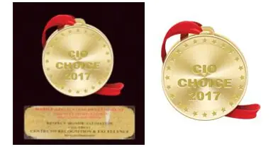 CIO Choice 2017 Award Gold Medal
