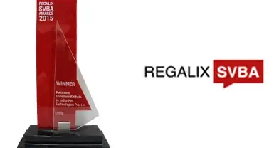 Regalix SVBA 2015 award trophy