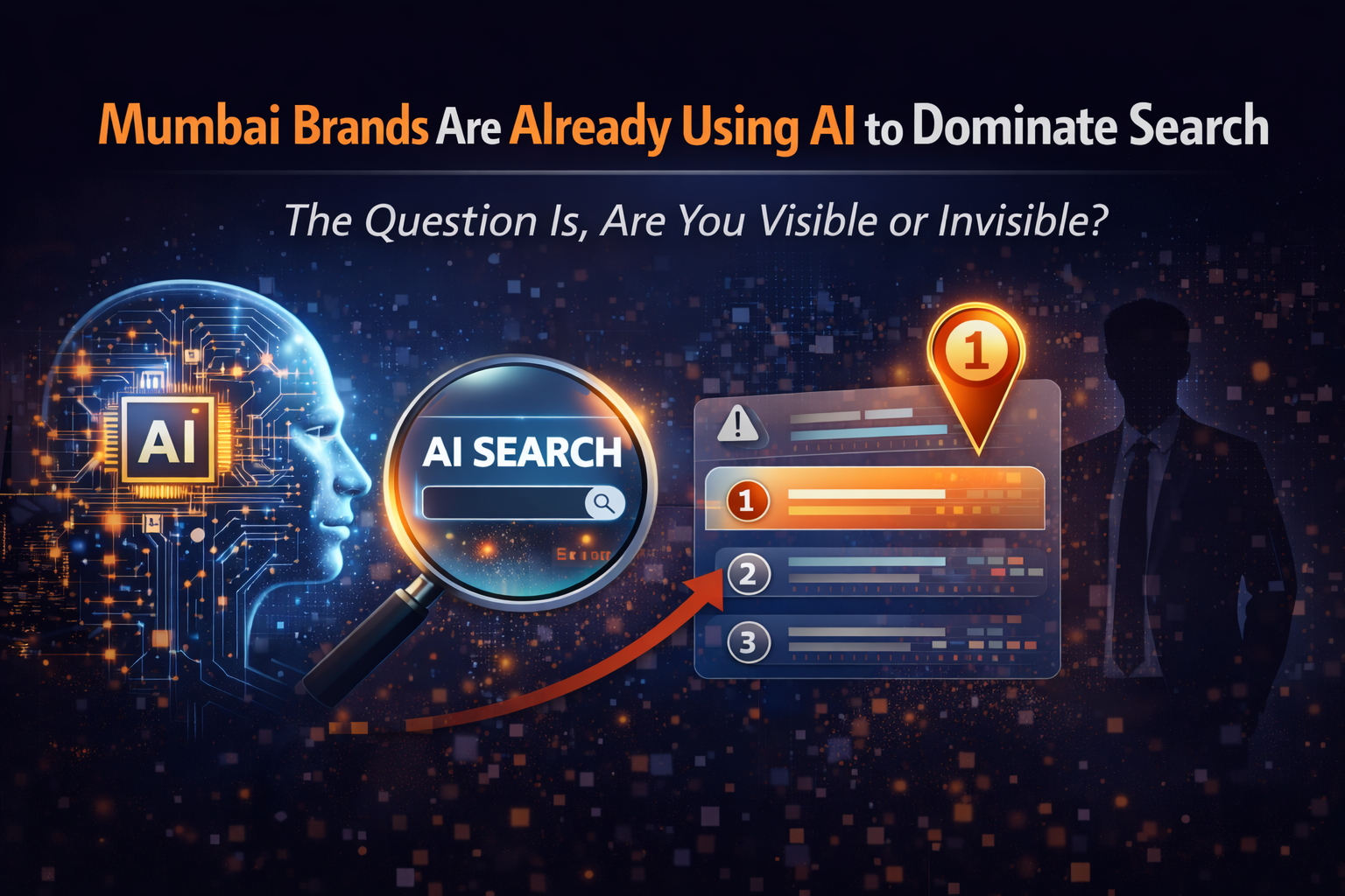 How Digital Marketing Agencies in Mumbai Use AI to Improve Search Visibility and Performance